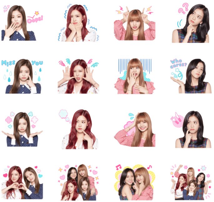 Descubrir 47+ imagen stickers de blackpink para whatsapp Viaterra.mx