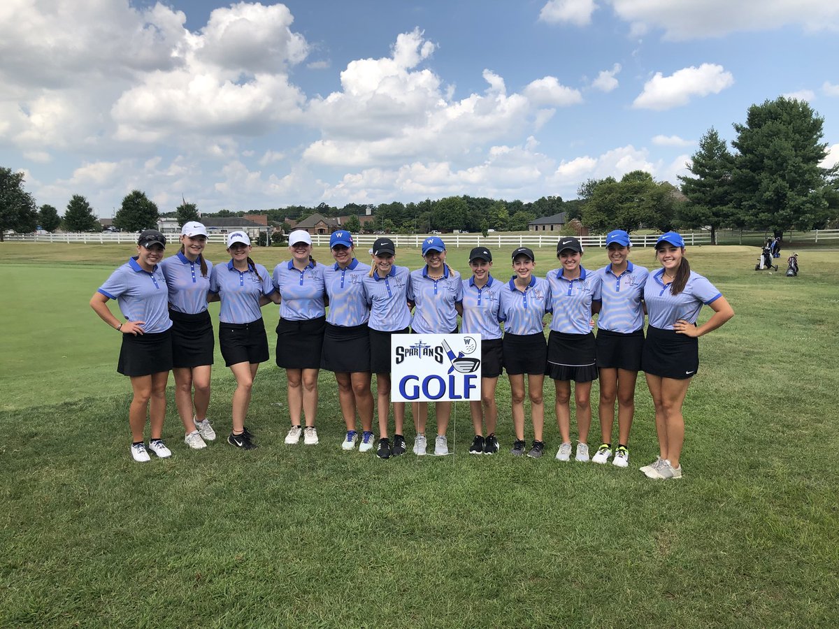 SWHSLadyGolf's tweet photo. Great group of girls at our very own Lady Spartans Invitational. Thanks to all our parents for help and support ⛳️🏌️‍♀️ https://t.co/PHzSkesVQv