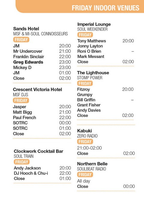 MSFestHQ's tweet photo. LINE UP. #margatesoulfestival #lineup #programme #festival #summer #soul #rnb #house #soulfulhouse #jazz #latin #reggae #MSFEST2018 https://t.co/hQ4XMU6CWG