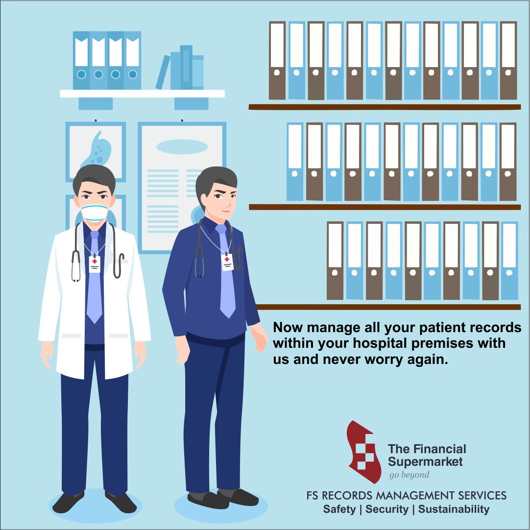 FSRMS_Official's tweet photo. #Organisation is the #key to #success. @FSRMS_Official aids in organising #documents and makes them easily accessible when needed. Keep your #patient #records #safe and #confidential #onsite or #offsite only with #FSRMS services. https://t.co/e9pkrd6jJu