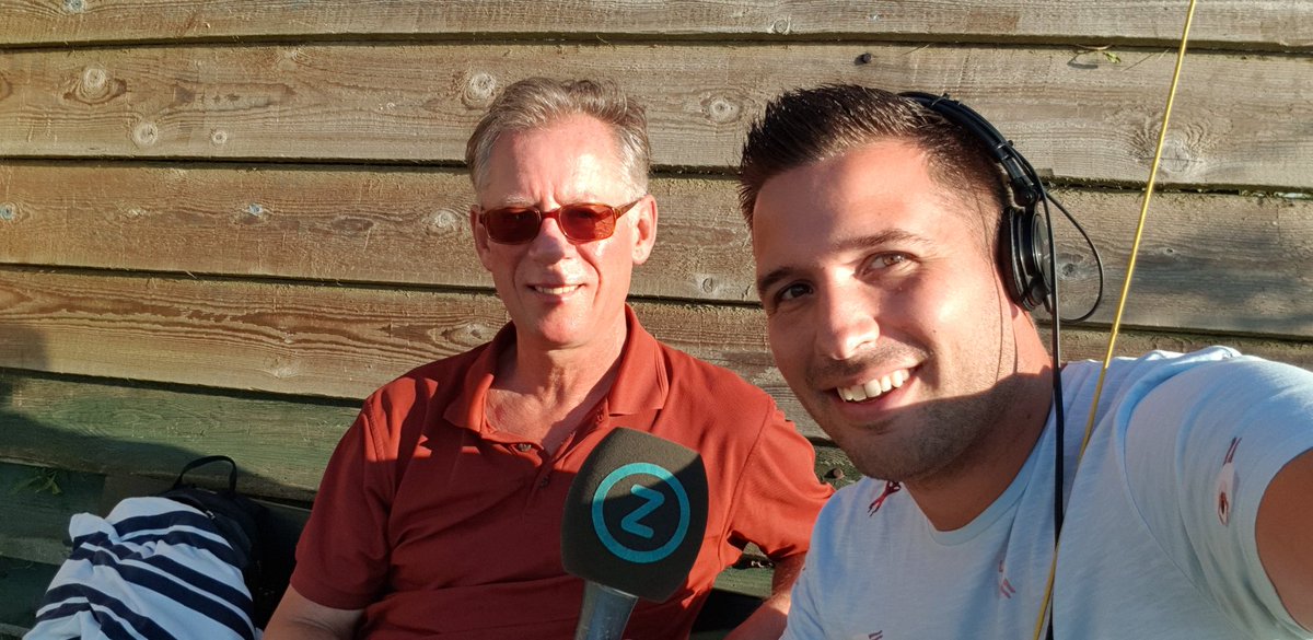 De laatste 'toevallige ontmoeting' in de ochtend was met Harry uit Nijmegen. Hij is vaste gast in Zoutelande én in deze radiorubriek, omdat we elkaar iedere zomer wel een keer tegenkwamen.