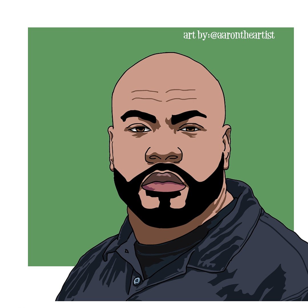 's tweet image. Let's get animated!! ✏️ S/o to @aarontheartist for the 🔥artwork!!! Why is your boy animated? #StayTuned #GodBless #TuneIn #FBF #LetsGetAnimated #AnimatedArt #Design #DigitalArt #DopeArt #Art #ArtWork #Character #BeardGang #Film #Artist #Actor #Director #The #BadBoy #Of #Gospel