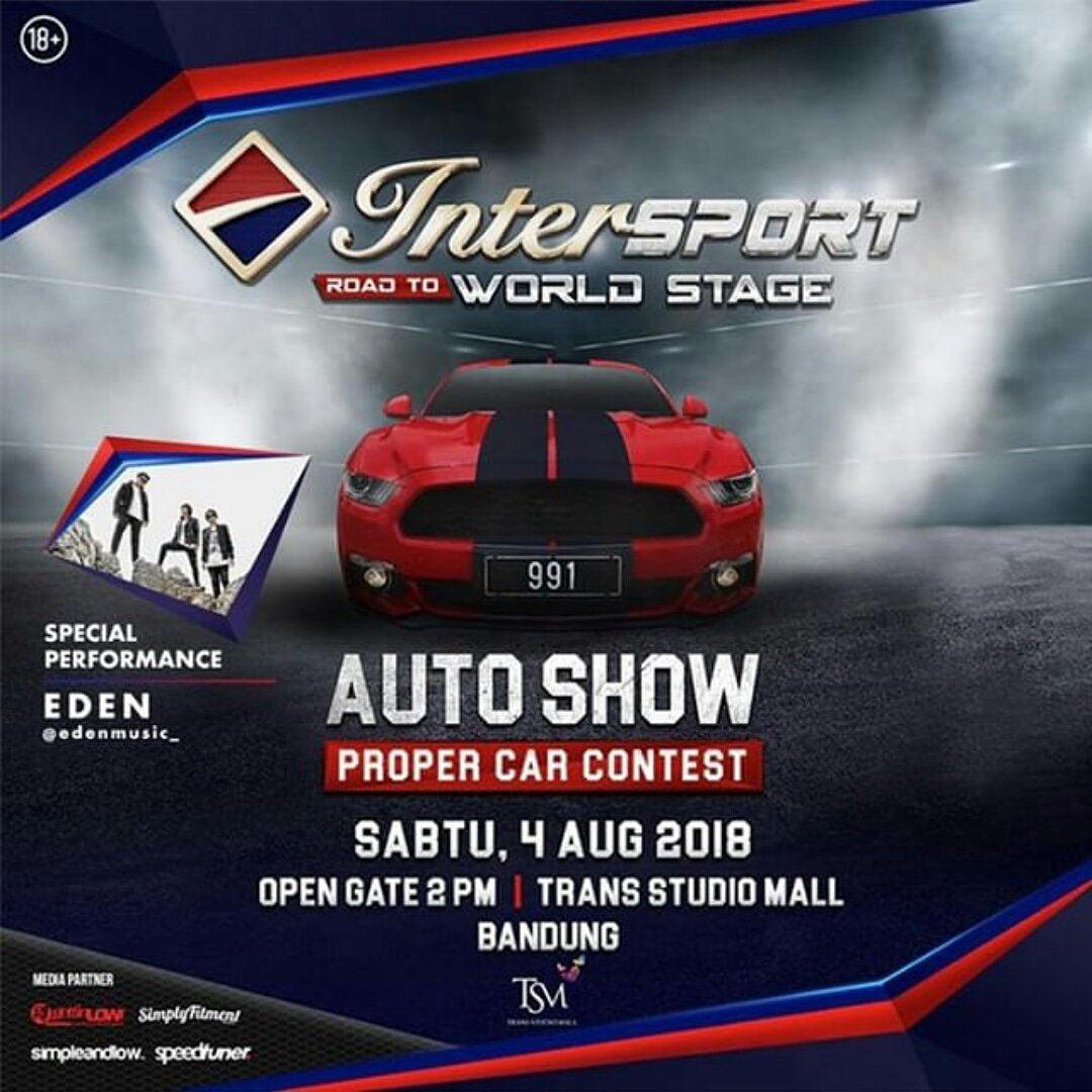 Jangan lupa dateng ya guys . . . kita bermalam minggu bersama #EDENmusic_ #wesupportedenmusic_ #performance #transstudiobandung