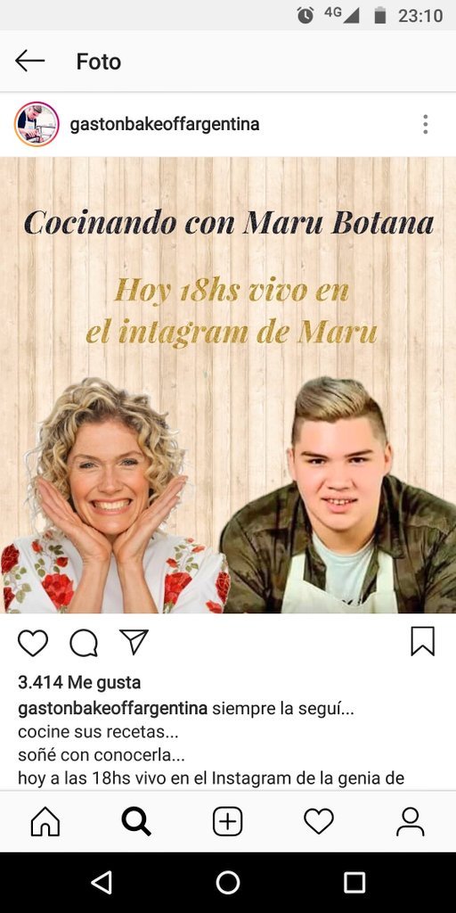 te_calmas's tweet photo. Por favor díganme qué es una joda!
La S de Instagram la dejo en el horno😆

#bakeoff #BakeOffArgentina https://t.co/oZOEyQm8BN