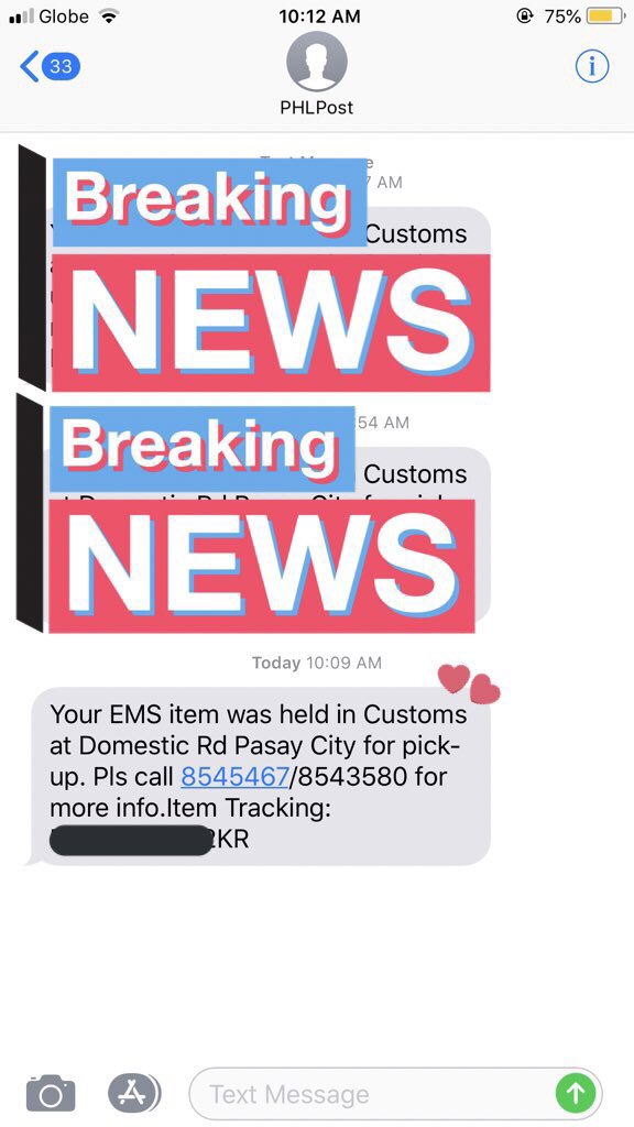koreanmartph's tweet photo. ✨ARMY BOMB BAG✨
Omg nasa PH na yung package and it’s already ready for pick up wayyy earlier than I expected. Akala ko aabot pa to ng 3-4 weeks, naging fast eta na pala to 😂 I will send another email for the ems fee and local sf later or tomorrow. Thank you! 💖 #KMPH_Updates https://t.co/nCrrGUEZv6