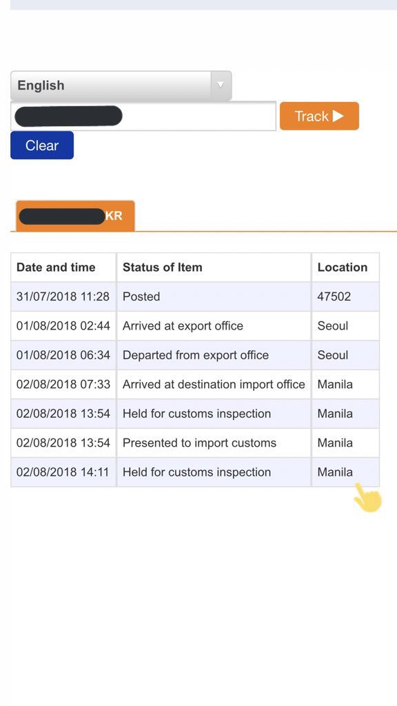 koreanmartph's tweet photo. ✨ARMY BOMB BAG✨
Omg nasa PH na yung package and it’s already ready for pick up wayyy earlier than I expected. Akala ko aabot pa to ng 3-4 weeks, naging fast eta na pala to 😂 I will send another email for the ems fee and local sf later or tomorrow. Thank you! 💖 #KMPH_Updates https://t.co/nCrrGUEZv6