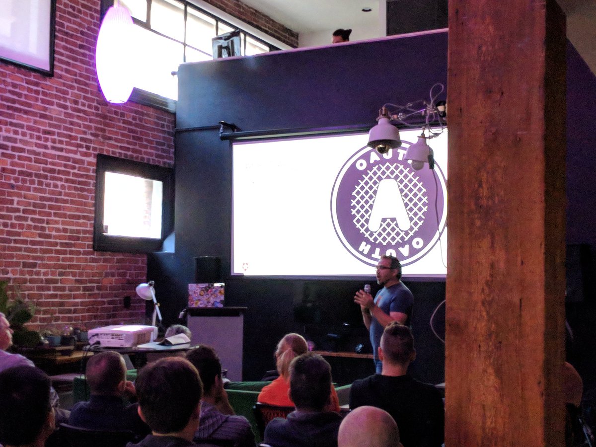 girlie_mac's tweet image. 🔐 @joel__lord on authentication at #SFNode. Yubikey, Slack&apos;s magic link... But biometrics is dangerous. You can&apos;t change your fingerprint &amp;amp; risk of your finger being cut off.