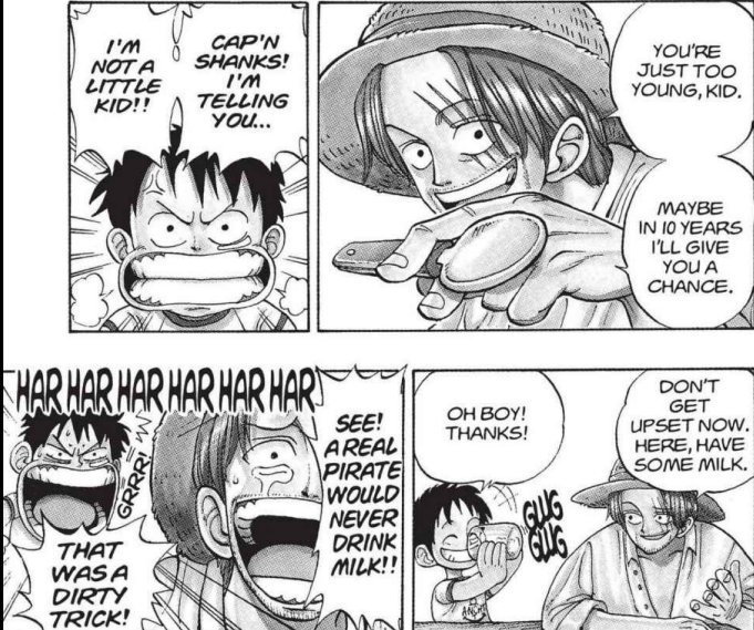 KingCocoaButter's tweet photo. This gag never gets old! 😂#OPReadthrough
As a "pilot episode" Romance Dawn does so many things right. It's a good microcosm of what to expect from the series going forward. https://t.co/a6J9wer6fg