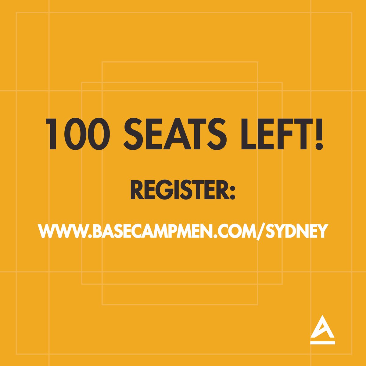 basecampmen's tweet photo. There's only 54 tickets left for BASECAMP next week! If you want to come - today is the day to register! #basecampmen

--> https://t.co/ErhGPAhNbh https://t.co/dEzF9EtF6z