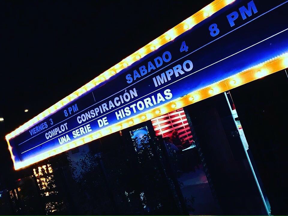 ComplotImpro's tweet photo. Felices de llegar a @lateliveco con nuestra impro y celebrar los primeros 7 años de @complotimpro 
¡Allá nos vemos!
👊🏼✨❤️
Reservas al 3174361975
#impro #comedia #bogota https://t.co/FlIGxhu2vb