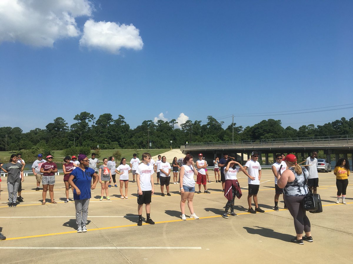Freshmen survived the first day of camp! 🎺 Can’t wait until tomorrow. Remember 9am