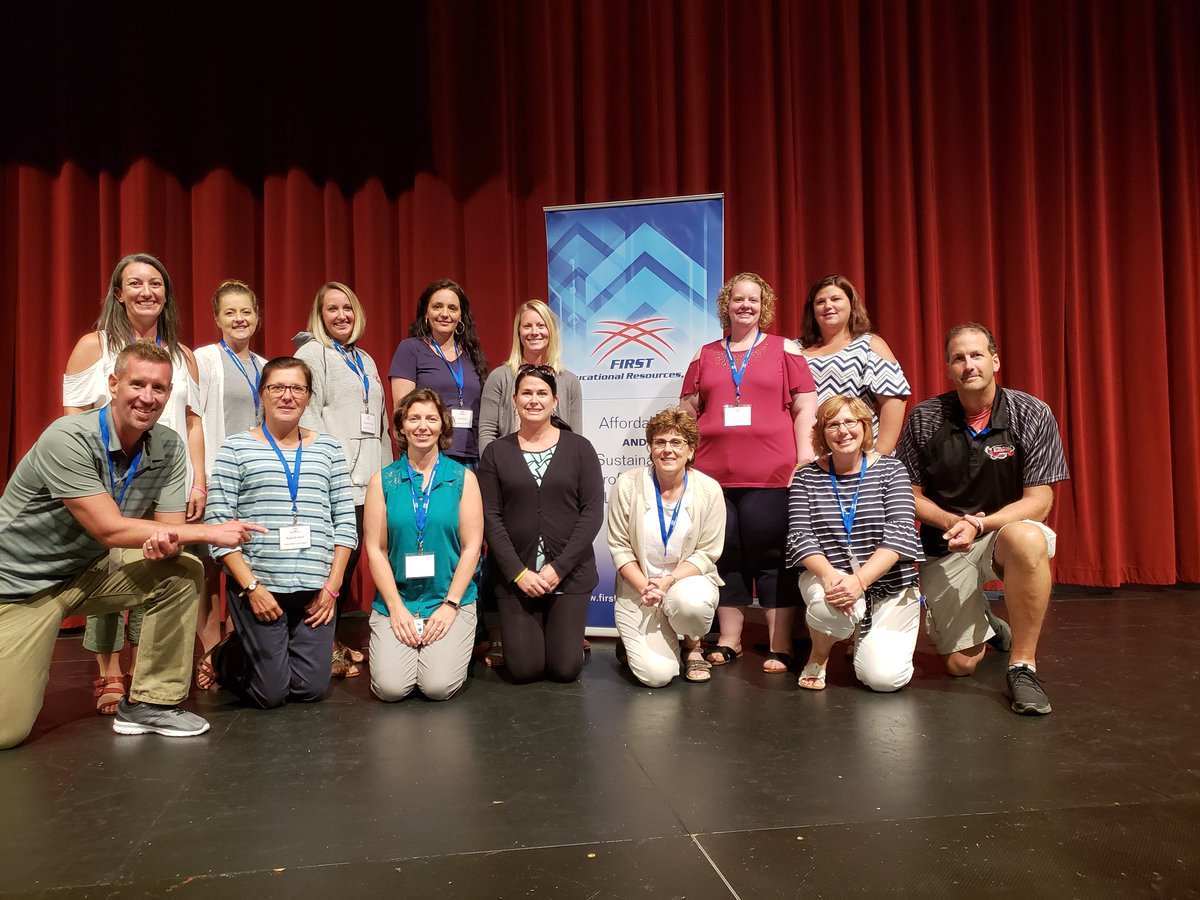 vanark82's tweet photo. Successful First Conference! Thanks team! Now I can't wait for school to start. We have work to do! #LearningFIRST https://t.co/SFSZNiiGBj