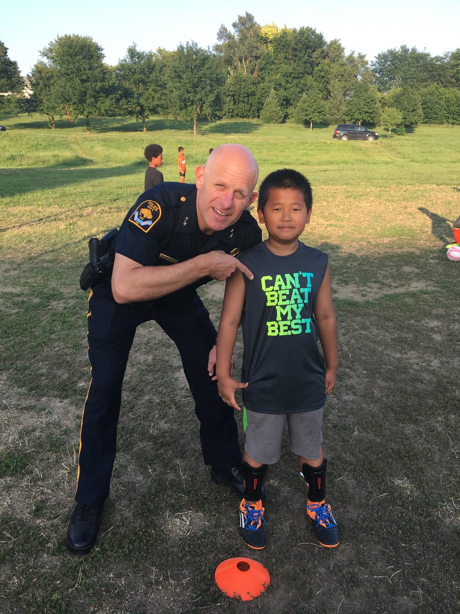 OPDDCKanger's tweet image. ⁦@PACEOmaha⁩ soccer star Kin Myo Sar Yungtang has the right message. We can’t be beat when we give our best. #opd 💯👏🏃‍♂️⚽️👮‍♀️⚽️💙