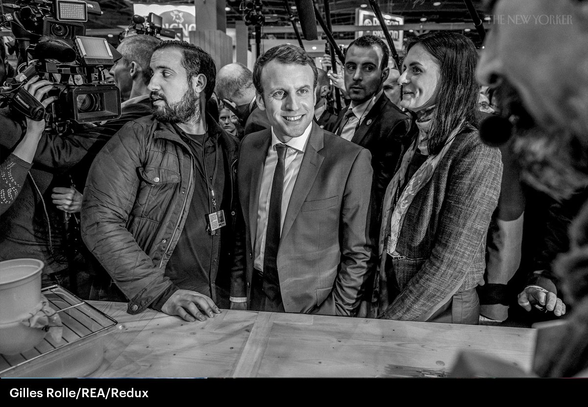 NewYorker's tweet photo. The Benalla Affair is not about Alexandre Benalla. It is about the brash, self-confident manner with which Emmanuel Macron has blasted through his first year in office: https://t.co/18PBR3GuhG https://t.co/FTuJ2Wfnju