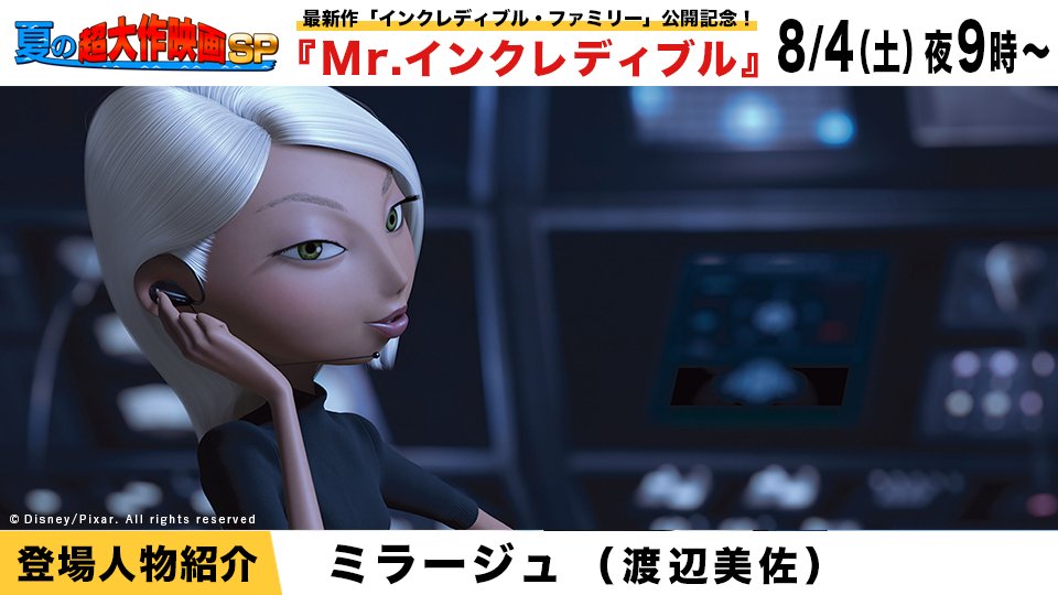 Mr インクレディブル 登場キャラクターまとめ