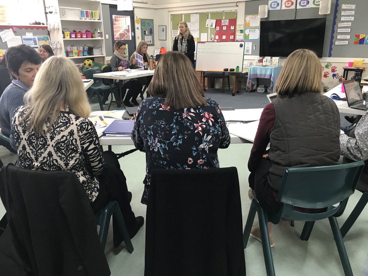 Whole school professional learning at St Augustine Primary School on #spiralofinquiry with <a href="/grandnapread/">Panda Gardner</a> from #cewa #greatdiscusssions #readingcomprehension