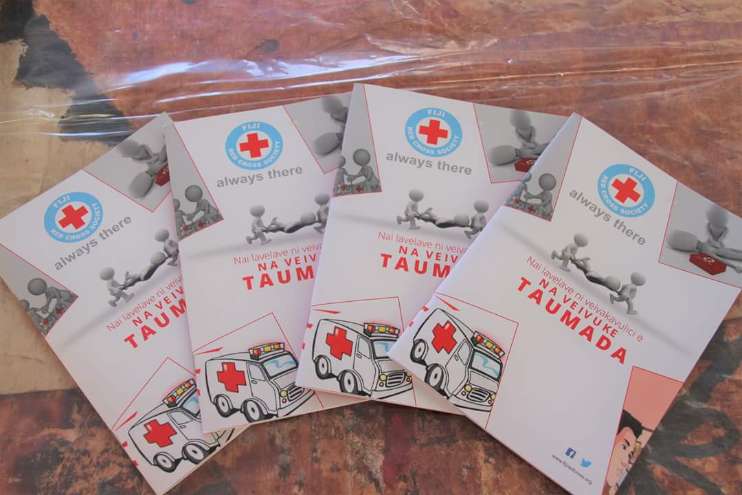 hannarosebutler's tweet photo. >@FijiRedCross launched the first ever iTaukei #FirstAid manual today! Having this life saving manual in languages accessible to more members of the community will help to save more lives. Next up is the Hindi version, vinaka! https://t.co/BrRJp9KTKK