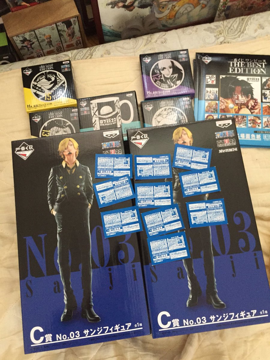 ドキンちゃん ワンピースフィギュアを投稿しよう ワンピース1番くじ やはり我慢は体に良くないので サンジ二体エース残ってた お馴染みのセブンでゲットしてきました 本当狙っていたサンジもう出ると確信して行きましたw病気ですw