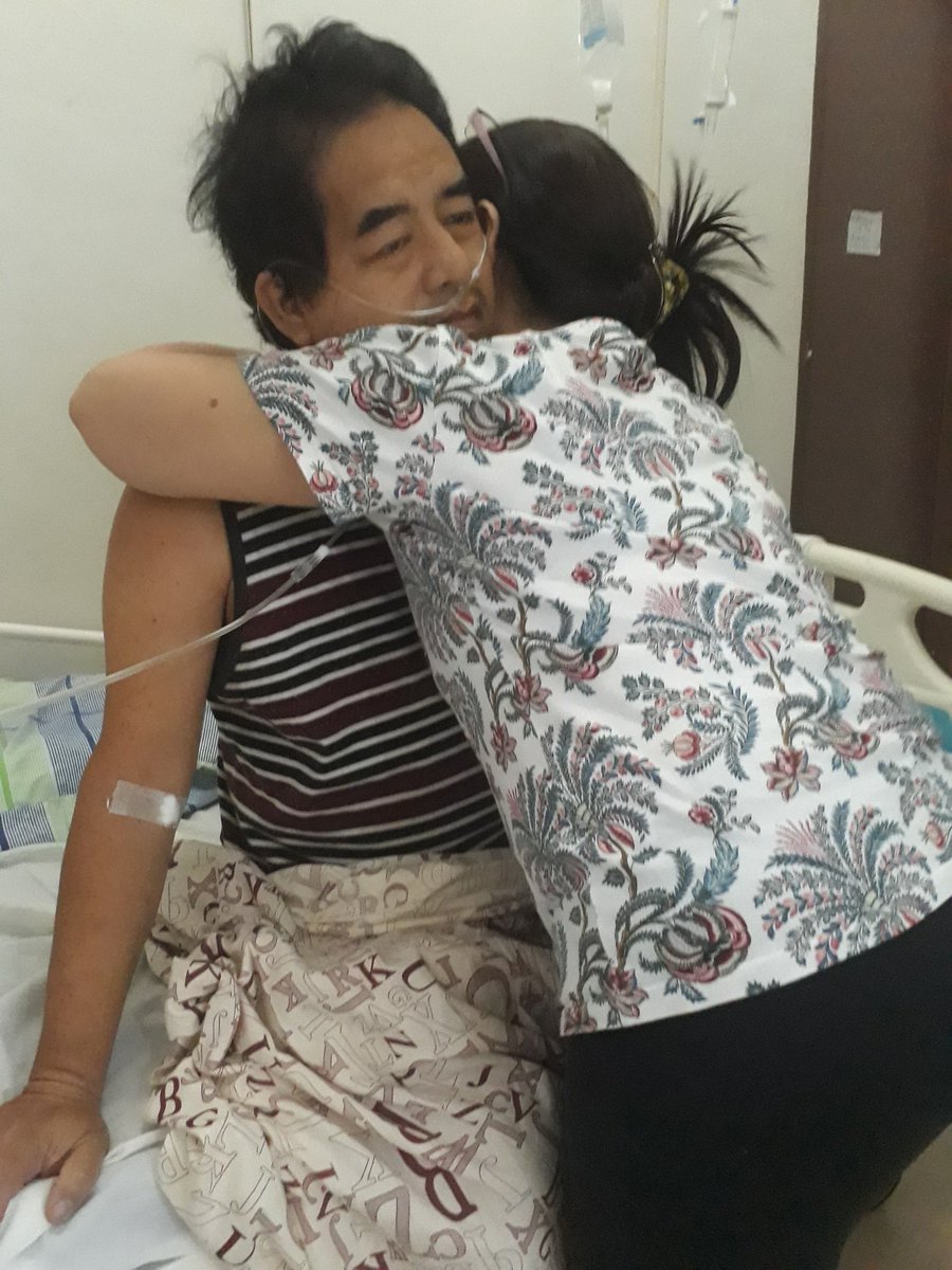 Jdaylel's tweet photo. I was 💔broken and forgot the meaning of love. But as I saw my dad struggling  &amp; my mom helping him endure the pain. 
Ngayon ko lang pala naintindihan kung ano yung tunay na konsepto ng
 "PAG-IBIG" https://t.co/WeFrEpOVem