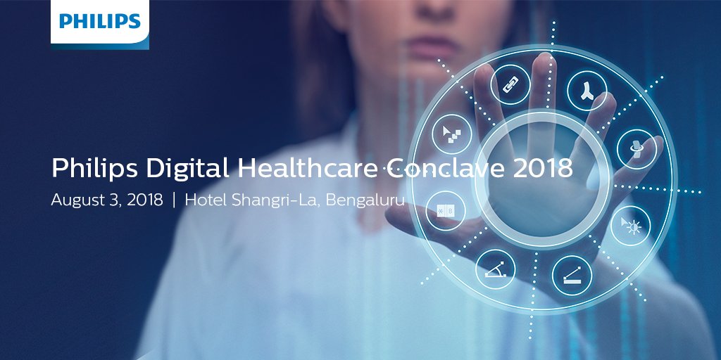 Welcome to Philips Digital Conclave 2018. Join us to know how #blockchain #AI and #socialinnovations are impacting healthcare in India and the world over. Follow #PhilipsDigiHealth18