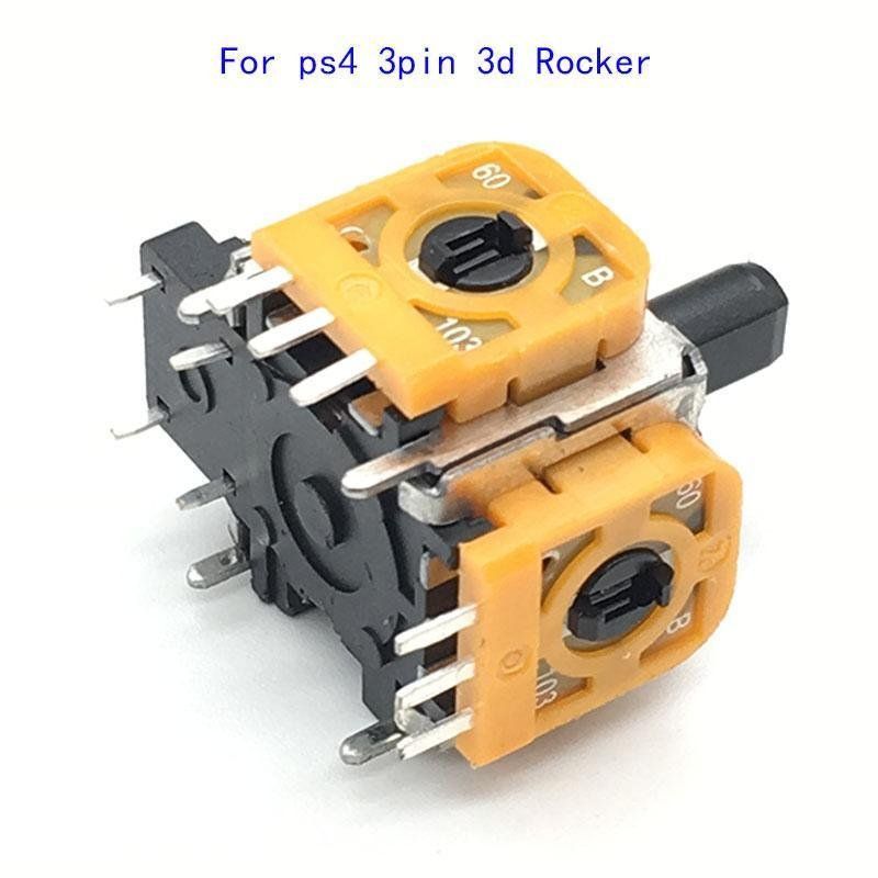 Original 3D Rocker Analog Joystick Replacement Yellow for Sony PlayStation 4 PS4 #rockerswitches #switches #rockers #controllerparts buff.ly/2LLRwxc