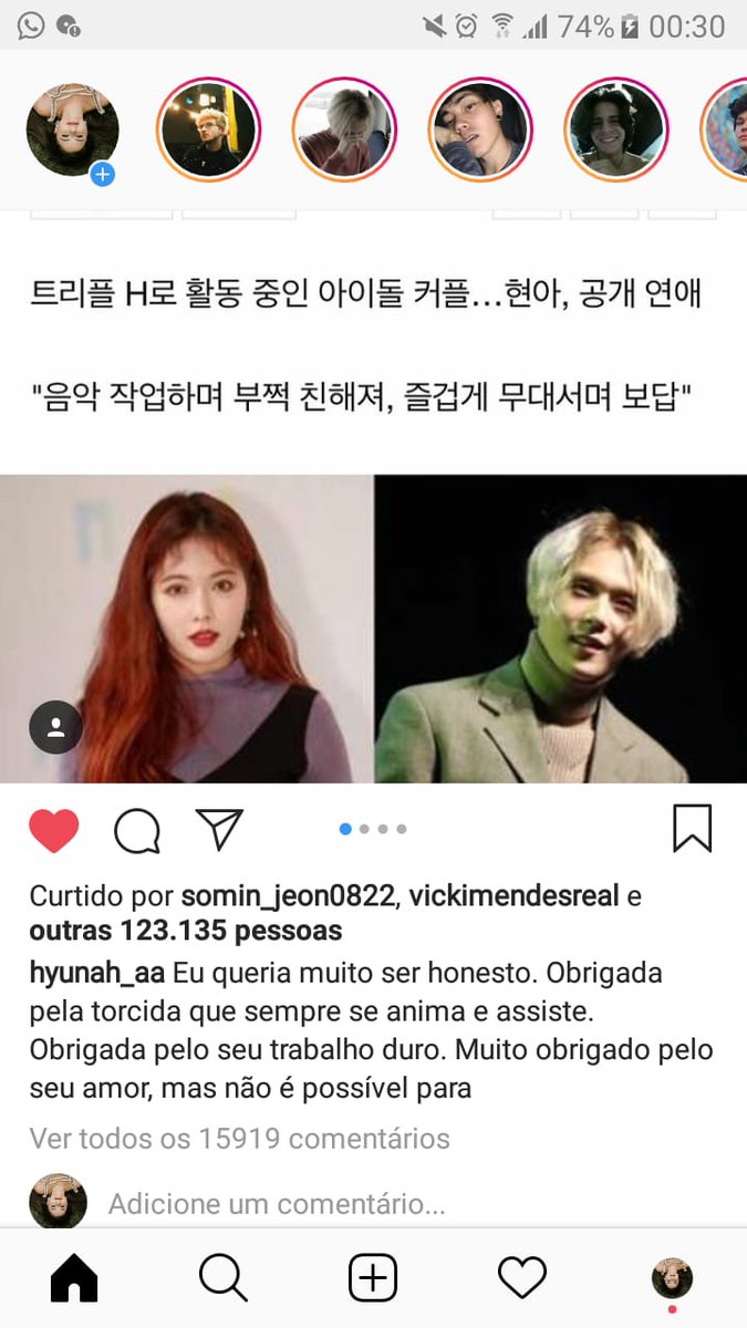PortalMonstaX's tweet photo. [#INFO] 

HyunA e E'Dawn estão namorando há dois anos. 

Na tarde de 2 de agosto, HyunA e E'Dawn fizeram uma entrevista com a Yeonhap News, onde admitiram oficialmente seu relacionamento.

HyunA também confirmou em seu Instagram oficial. https://t.co/nKOnFhTq5F