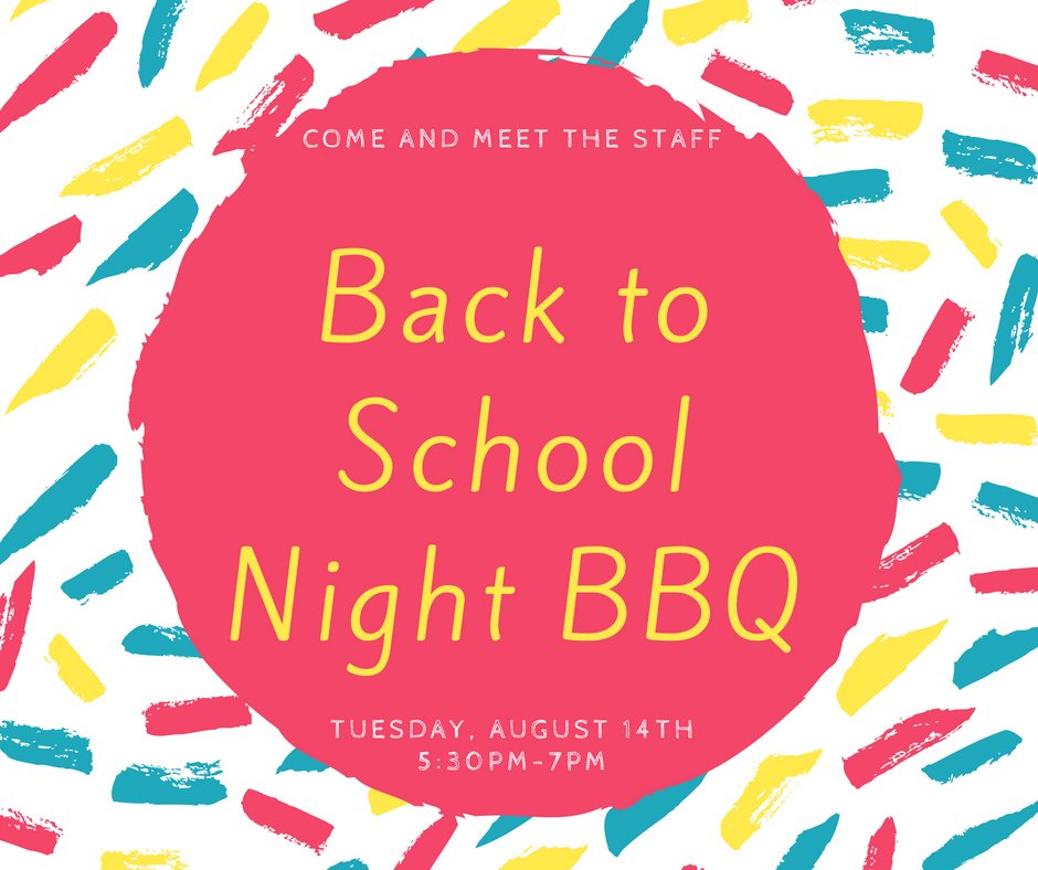 ArkansasWildcat's tweet photo. Hope you can join us for Back to School Night on Tuesday, August 14th, 2018 from 5:30pm to 7pm. Enjoy a hot dog and the fixings while you mingle with the staff. https://t.co/sVd5HEXW2R