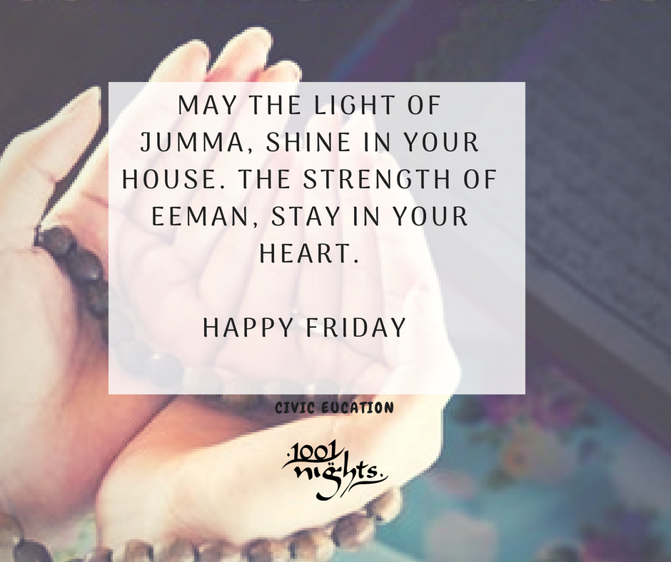 1001Nights_CGN's tweet photo. May the light of #Jumma, shine in your house. The strength of #eeman, stay in your heart. Wishing you a happy #Friday
#SupportCivicEducation #SDD4.7 #EDF #SchoolProgram @CGN_P https://t.co/0QgP8aifre