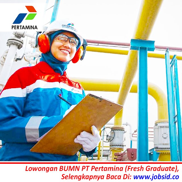 #Lowongan Pegawai BUMN PT Pertamina Untuk Fresh Graduate / Bimbingan Profesi Sarjana (BPS). Syarat, Lokasi &amp; Cara Melamar Baca Di: jobsid.co/index.php/lowo…