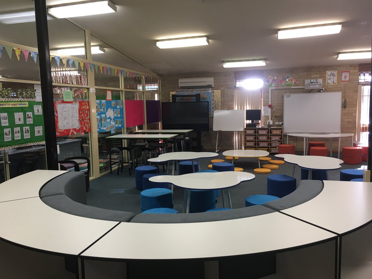 norvanivel's tweet image. We&apos;re proud to have partnered with @HammondvillePS to create their amazing #libraryspace! #flexiblelearning #learningspaces