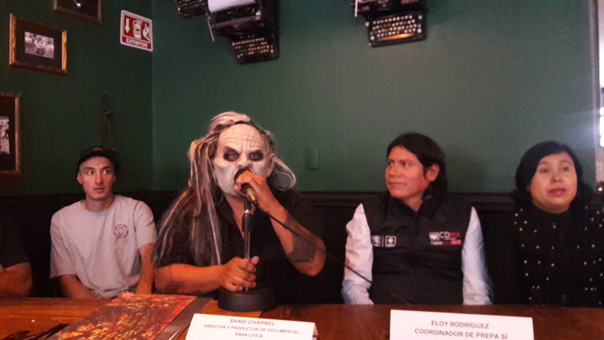 EloyRodrguez6's tweet photo. Conferencia de prensa por actividades del Día Internacional de la Juventud y Festival de bienvenida a alumnos de nuevo ingreso del Bachilleres 3 Iztacalco, con @iztajoven @manzanarespaco @rootslandradio @revcinefagia @ShadiCharbel @ElementoRustico @LAKASQUIVANA @CongalTijuana https://t.co/ALdRDDNEd0