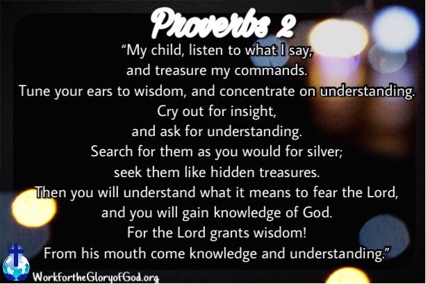 work_for_GOD7's tweet photo. #DailyPsalm #DailyProverb #Psalm2 #Proverb2
https://t.co/KAl31YjgWT https://t.co/nTW9nNRnLx