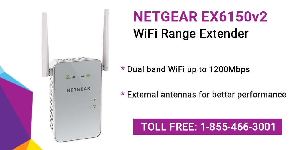barbare_linda's tweet image. NETGEAR EX6150v2 extend dual band WiFi up to 1200Mbps. System Requirements : 2.4 and/or 5GHz 802.11 a/b/g/n/ac WiFi router or gateway
#mywifiextLogin #mywifiextnet #NETGEARWiFiRangeExtender
For more info visit: mywifiextnet-net.com