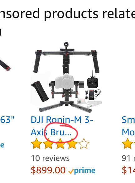 Saw this &amp; thought “Good for <a href="/Dannmace/">Dan Mace</a> , he’s already working w/ <a href="/DJIGlobal/">DJI</a> to make a ”Bru” gimbal 🤣 I wonder if @CaseyNeistat knew?