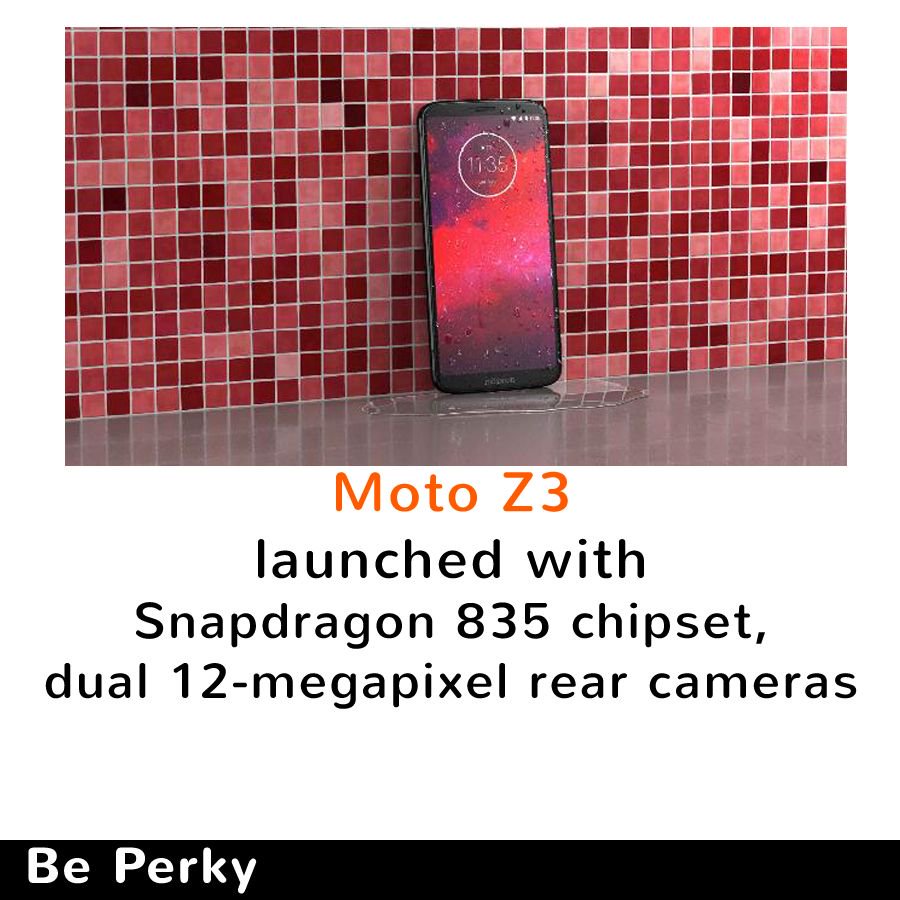be_perky's tweet photo. Motorola has finally announced the Moto Z3 with Moto Mods
#BePerky #India #Chennai #Technology #computers #InstaTechnology #Techie #Electronics #TechnologyNews #device #techaddict #Gadgets #laptops #Tech #Device #motivation #inspiration #socialMediaNEws #Media #MotoRola #MotoZ3 https://t.co/ZzmzSCLsN0