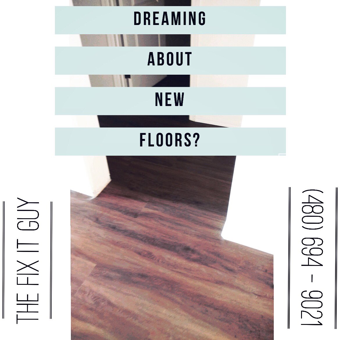 thefixitguyaz's tweet photo. We install several types of flooring. Call or text (480) 694-9021 if you’re interested in hearing what options you have for your own home.

_______________

#santanvalley #handyman #floors #baseboard #services https://t.co/peao9rB3Vk