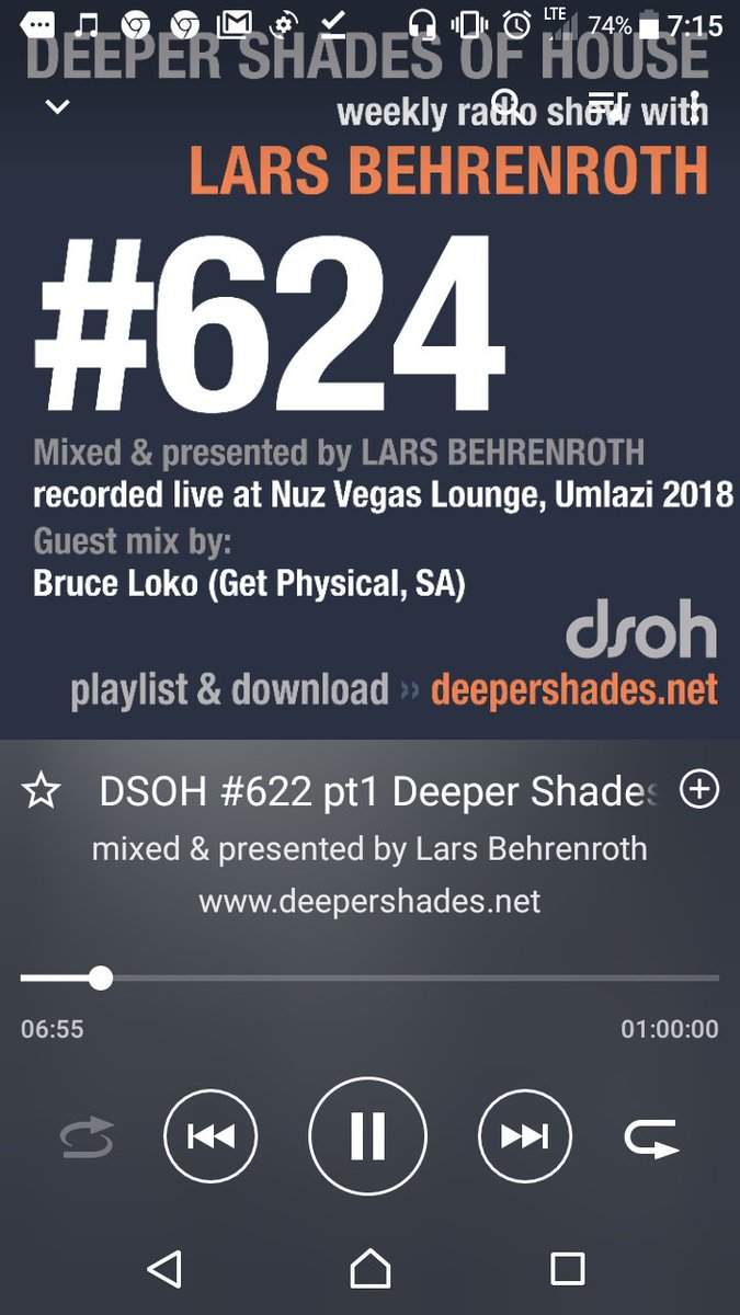 DiTools's tweet image. @LarsLB let&apos;s get this Friday started #keepItDeep