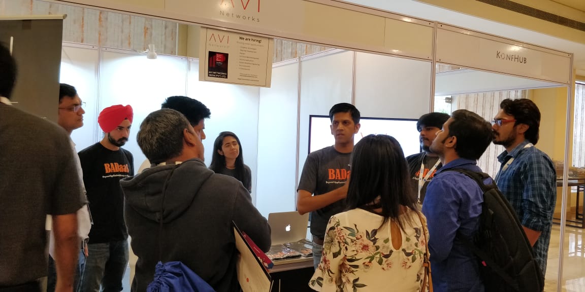 abhinav_m's tweet image. Busy morning at @InContainerConf Bangalore ! Come by the @AviNetworks booth to talk about #Microservices, #DistributedApps, #CloudNative, #CICD, #DevOps and what a next-generation ADC really should be !
