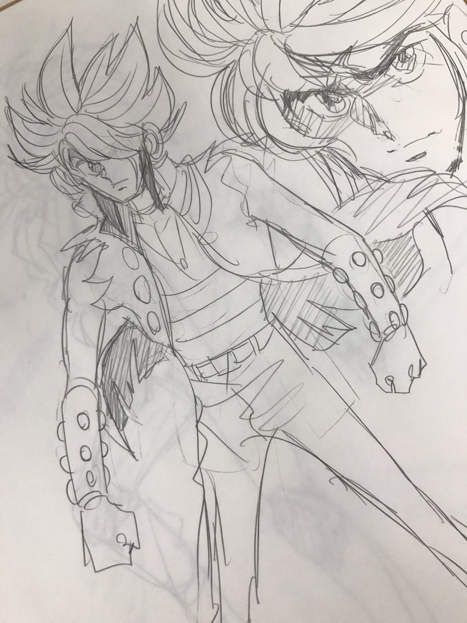 漫画家島本和彦 A Twitter そういえば前に 昨年の11月ごろ Twitterでリクエストされたか何かでこんな写真撮ったんだけど 出すタイミングが見つけられずそのままになっていたもの これは当時のスケッチブックからの設定ラフ絵ですね 粗いね 笑 ライブアライブ 漫画家島本和彦 A Twitter そういえば前に 昨年の11月ごろ Twitterでリクエストされたか何かでこんな写真撮ったんだけど 出すタイミングが見つけられずそのままになっていたもの これは当時のスケッチブックからの設定ラフ絵ですね 粗いね 笑 ライブアライブ