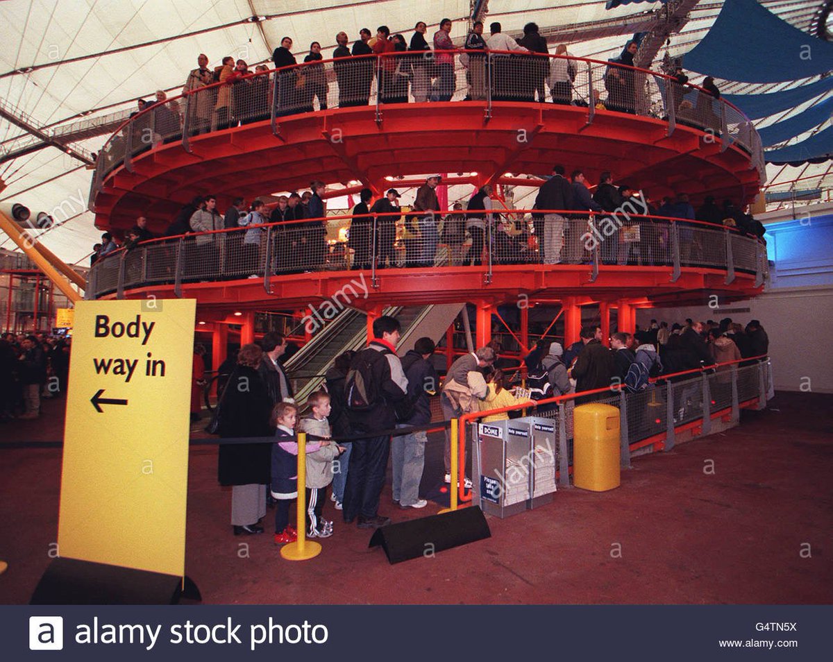 Exiting the body, guests could interact with some concepts for future medical equipment, such as a "parasite scanner".Overall, guests described the Body Zone experience as bewildering. This was compounded by the area's infamously long, poorly managed queues (1 hour+!)