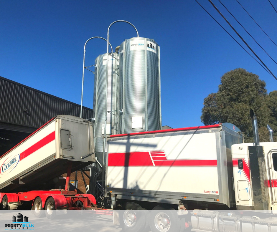 MightyBulkSilos's tweet photo. Recently installed! 😍 Two hot dipped galvanised, corrugated mild steel silos, at one of our loyal customers.

Need a FREE silo quote?

Visit https://t.co/l0yPhvPVod or call us on 03 9702 4855

#MightyBulkSilos #GrainStorage #Farm #Agriculture #OzAg #Adelaide #NSW  #Victoria https://t.co/gCBZnbufQo