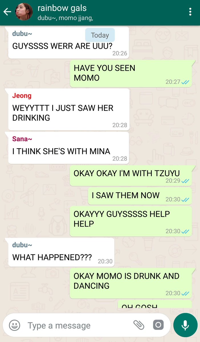 [ Have you seen Momo?]