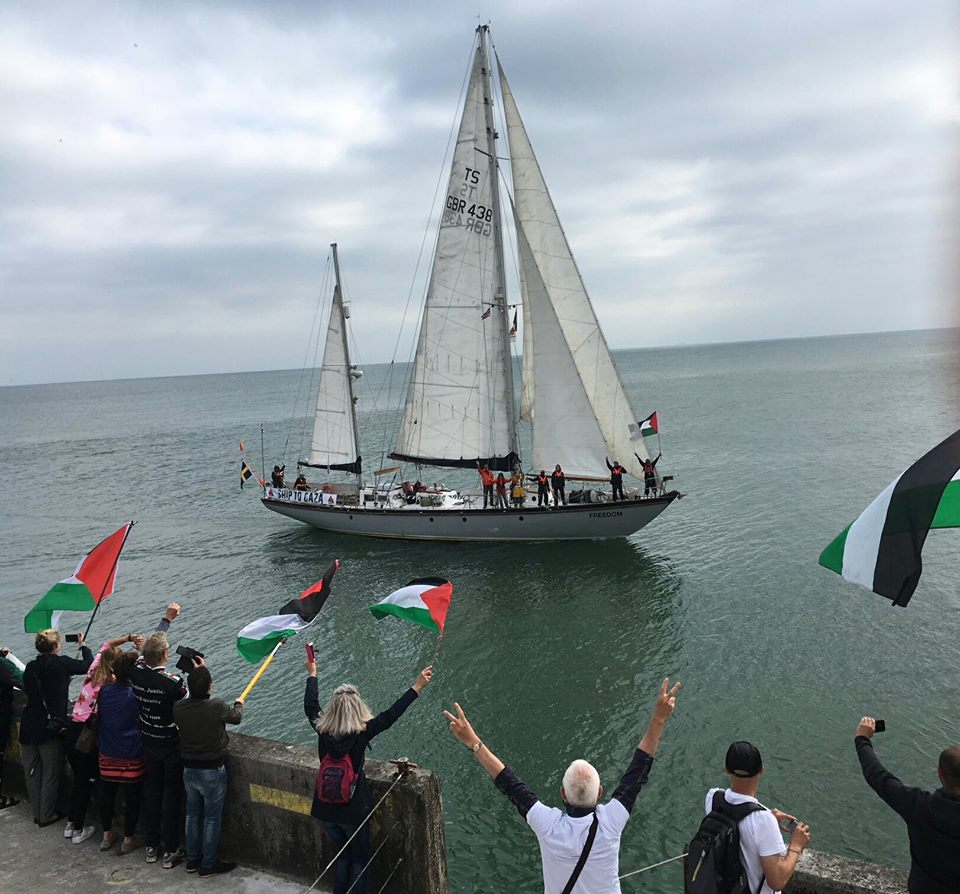 GazaFFlotilla tweet picture