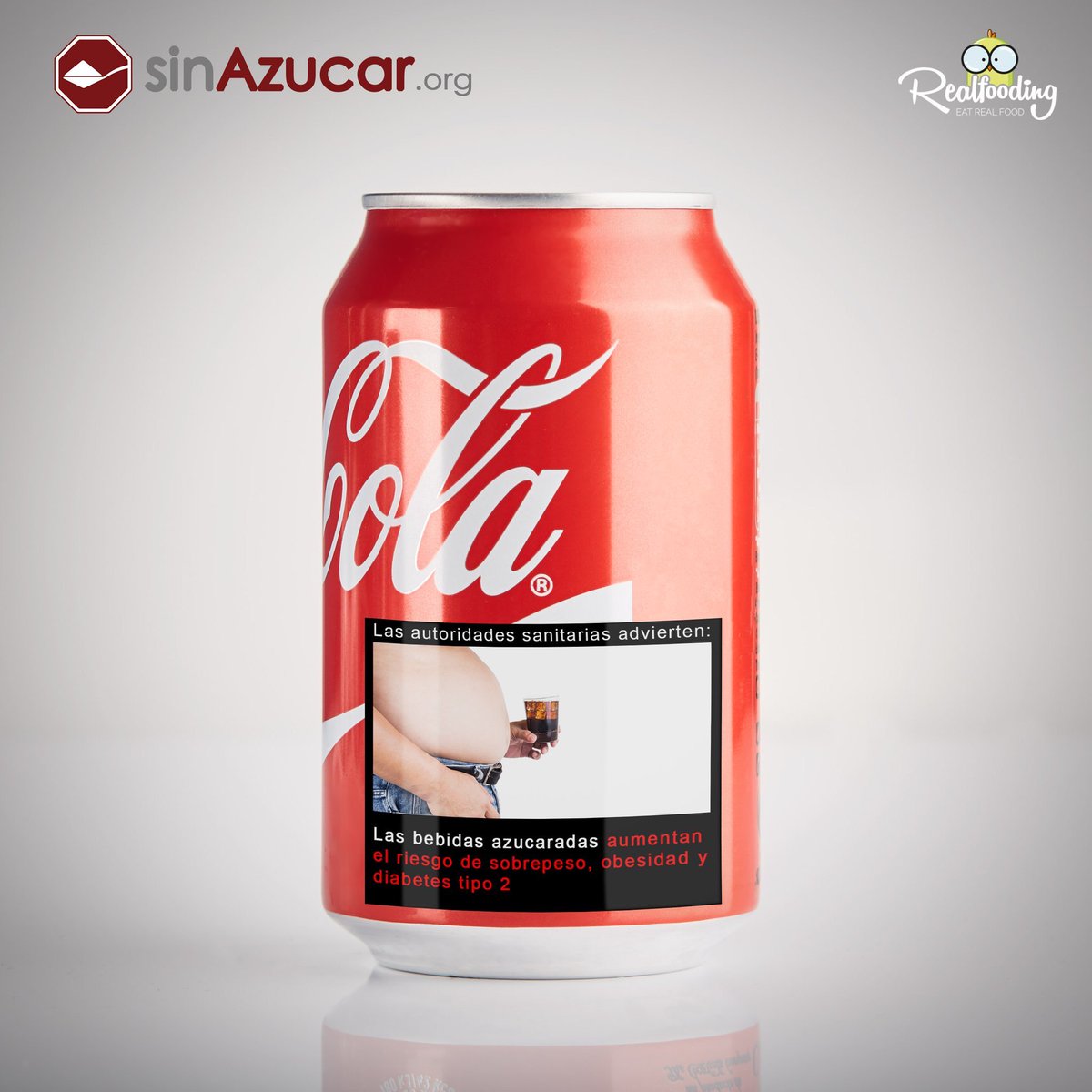 "El consumo de 4 o más bebidas azucaradas/semana eleva en niños y adolescentes un 246 % el riesgo de presentar obesidad. Cada ración extra diaria multiplica por 1,69 el riesgo de obesidad, lo que supone un incremento relativo del riesgo de obesidad del 69% para cada ración extra"