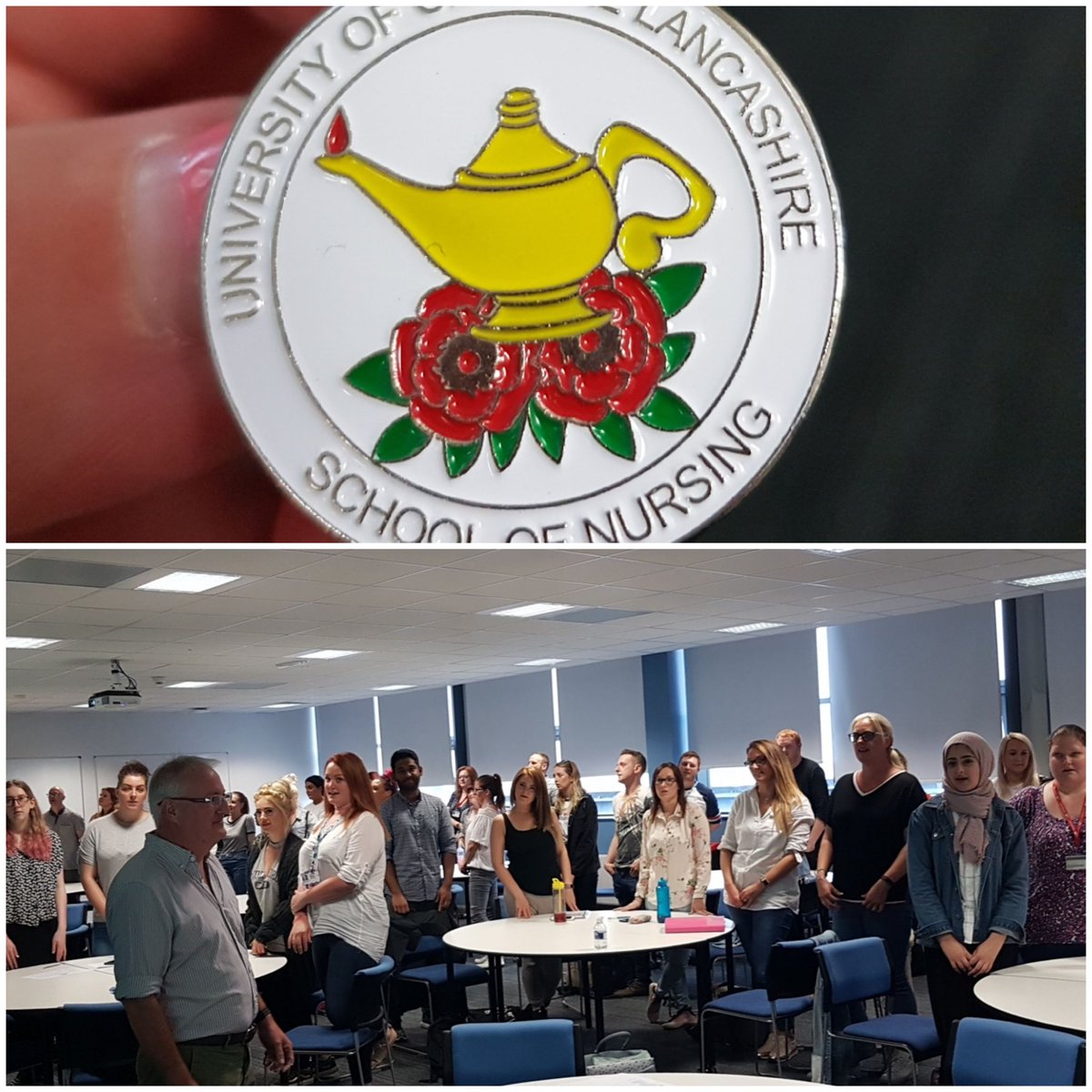⚘Eve Potts⚘ (@eve_potts) on Twitter photo <a href="/UCLanMH/">UCLan Mental Health</a> <a href="/UCLanNurses/">UCLan Student Nurses</a> congratulations to September 2015 completing your nursing degrees today. Wear your badges with pride and remember your nurses oaths as you go out into practice - see you at graduation🎓🎓🎓 #UclanNurses #Classof2018 <a href="/UCLanMH/">UCLan Mental Health</a> <a href="/UCLanNurses/">UCLan Student Nurses</a> congratulations to September 2015 completing your nursing degrees today. Wear your badges with pride and remember your nurses oaths as you go out into practice - see you at graduation🎓🎓🎓 #UclanNurses #Classof2018