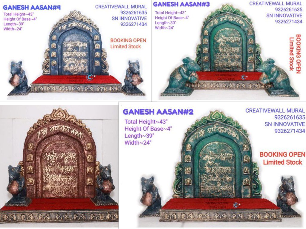 ashwiniwalam's tweet photo. So lets take a step forward #GoGreen #ecofriendly Makhar for this #Ganpatifestival Madeup of #PaperMache For Booking please #Contact 
SN Innovative #Artist Nilesh Nagale-9326271434
Creativewall Mural #Artist Anil Dingankar-9326261635 @timesofindia @mataonline #ganpatibappamorya https://t.co/7uNdwm5CEk