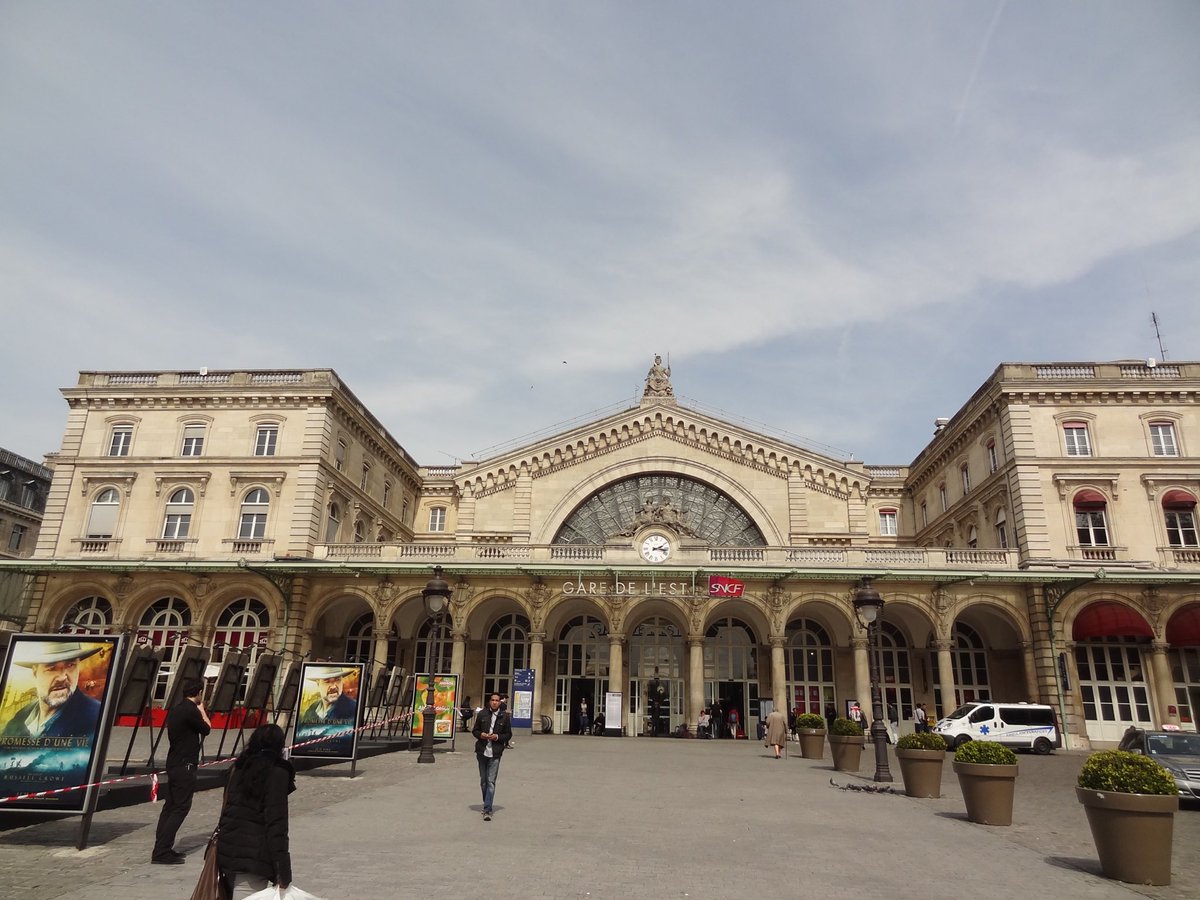 SuzanneCJ1's tweet photo. In the summer of 1944 my father, Bob Allen looked up at the glass roof of The Gare de l’Este and realised escape was unlikely. Next morning a train took him to Germany and  imprisonment. Read his story in ‘No Ordinary Pilot’ published by Osprey March 2018. https://t.co/zOsauqBEA4