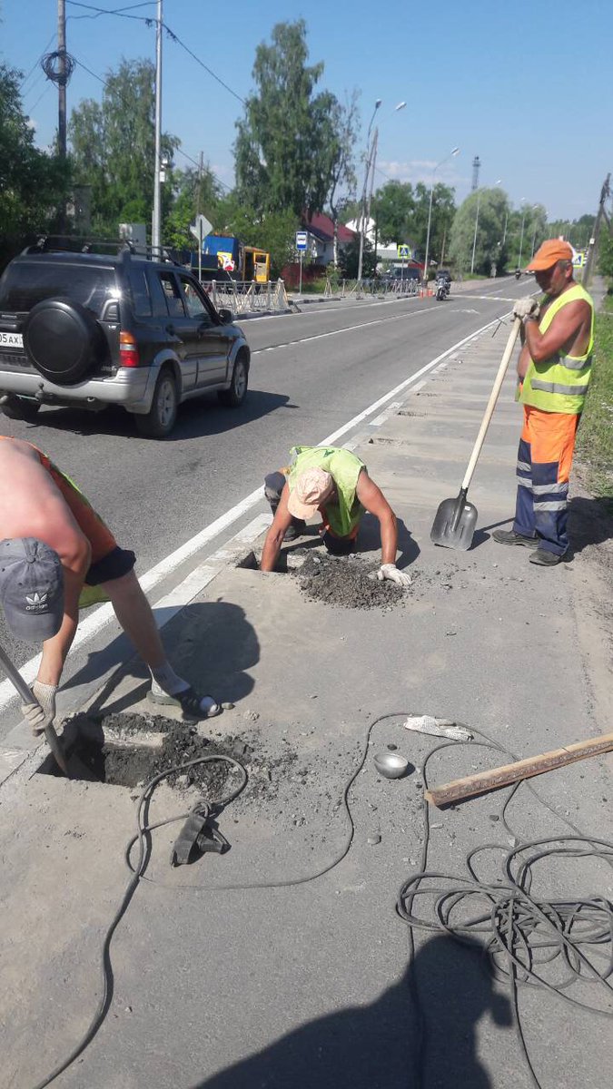 dortecspb's tweet photo. #ДорТехнологии закончили #монтаж #пешеходного ограждения типа "крест" на #автодорогах в Республике Карелия.
За последний месяц смонтировано и установлено 1000 погонных метров. https://t.co/3wpoXWWSe2