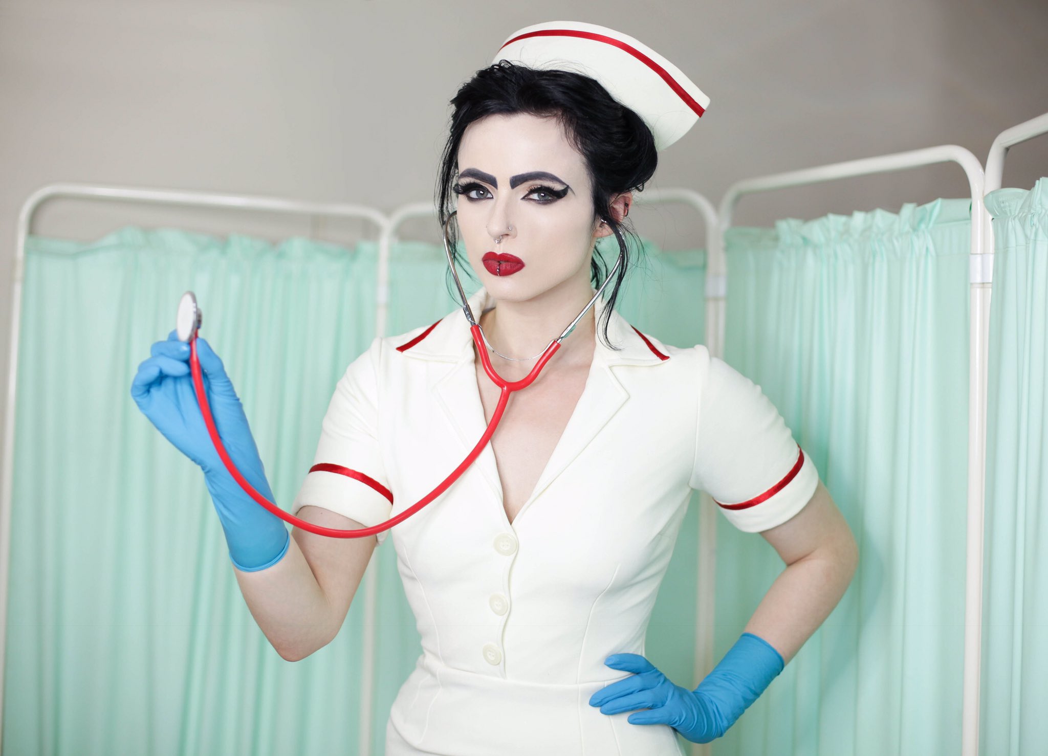 Pin by forxe on Nurse Gloves SMR | Beautiful nurse 