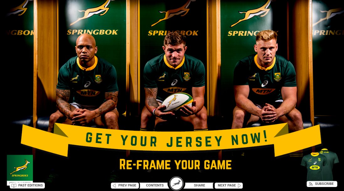 springbok gear